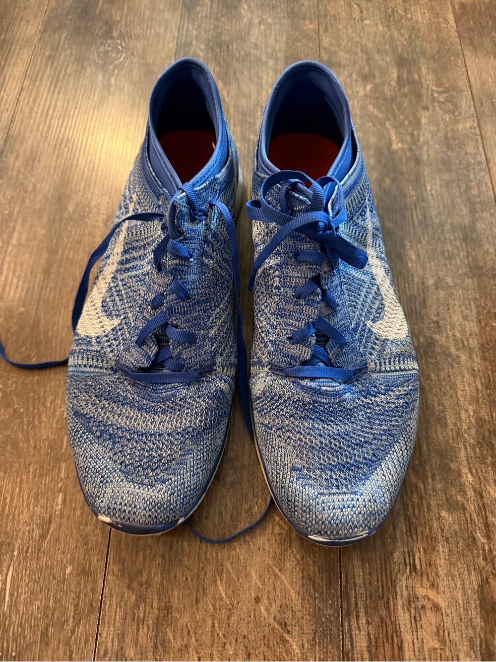 🌷Nike Men's Blue Knit Running Shoes